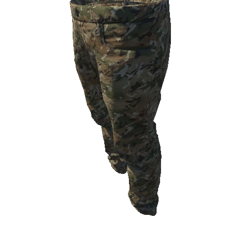 Pant Loose Camouflaged STD009